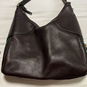 Gucci Elegant Brown Leather Women's Bag ORIGINAL